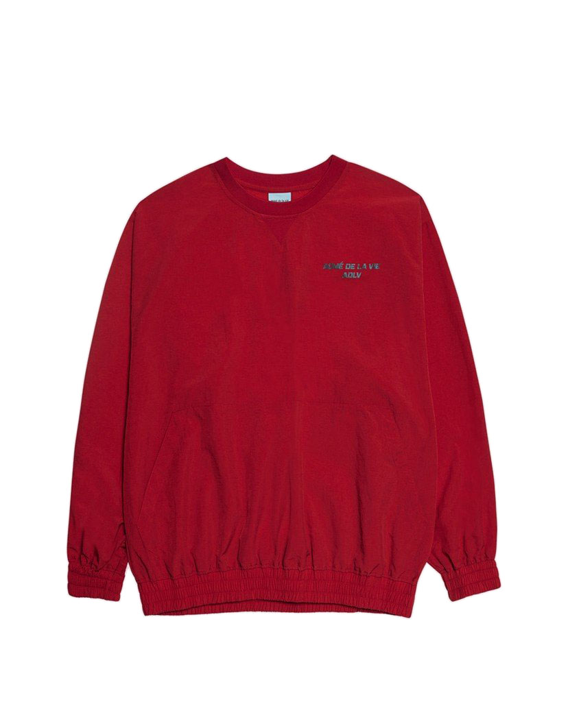 pigment silicone printing sweatshirt red 2